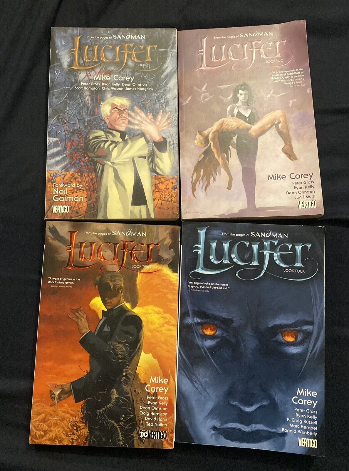 Lucifer Sandman Comic Book 1-4 Bundle