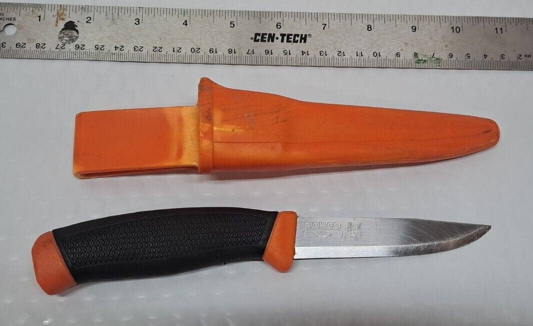 Bahco Laplander Knife Hunting Camping Multipurpose Stainless Steel Sweden Sheath