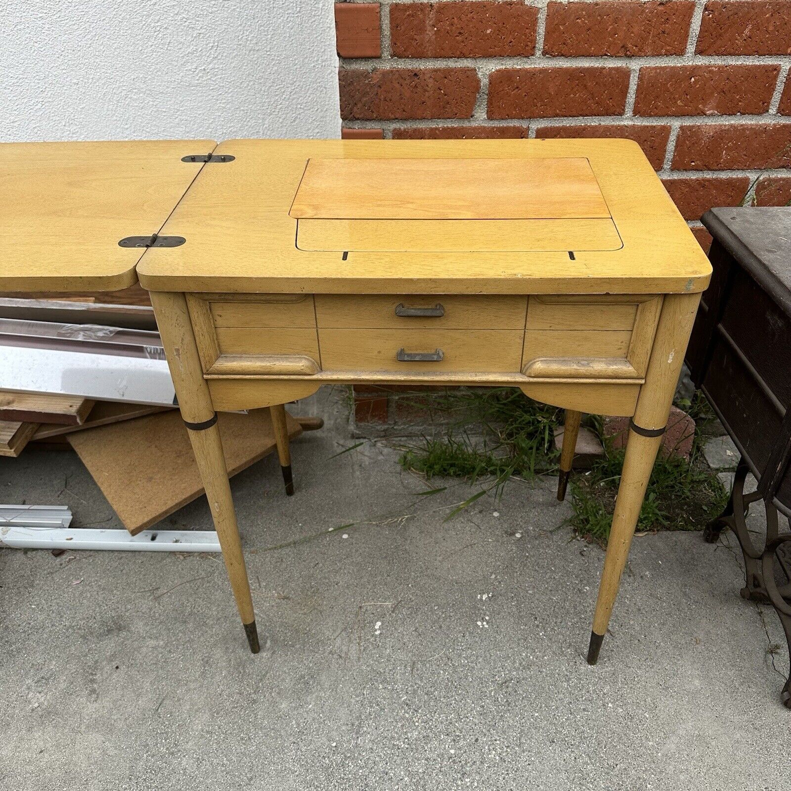 Vintage Sewing Machine Table Only Table OFFER