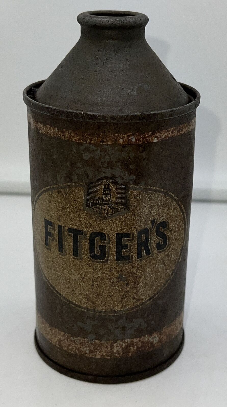 Vintage Fitger\'s Brewed on the Shores of Lake Superior Cone Top Beer Can
