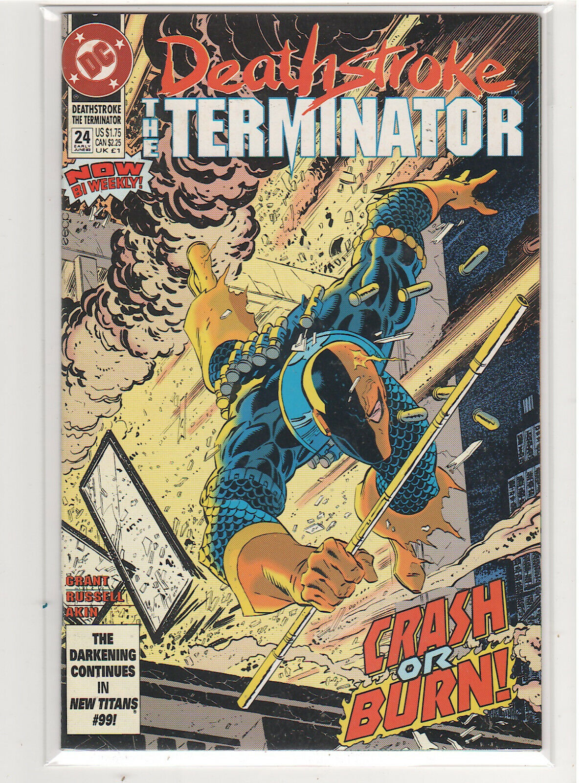 Deathstroke: The Terminator #24 Teen Titans 9.4
