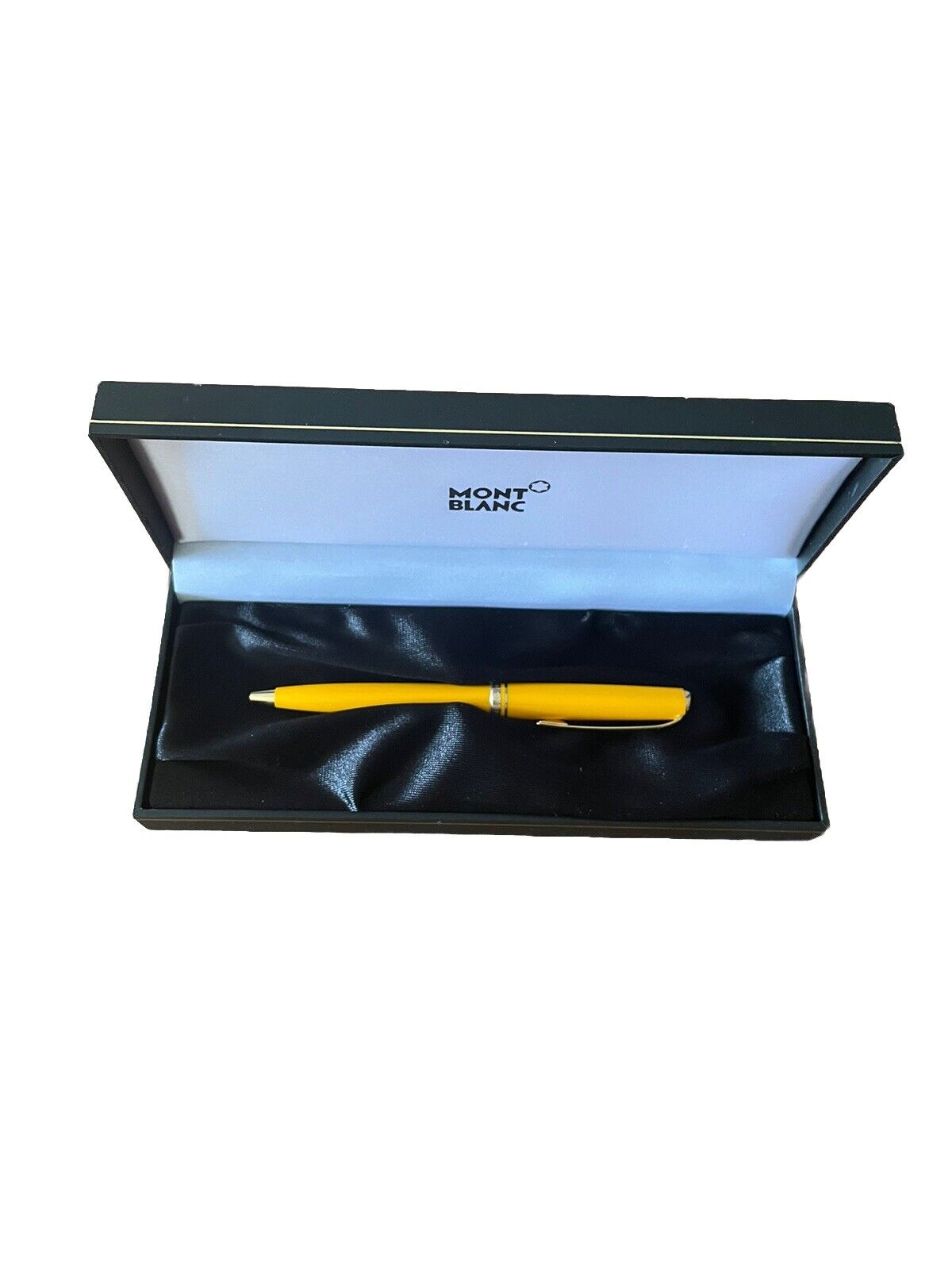 Montblanc Generation Yellow GT Ballpoint Pen Empty Ink