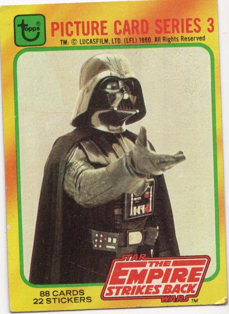 1980 STAR WARS EMPIRE STRIKES BACK SERIES 3 Cards