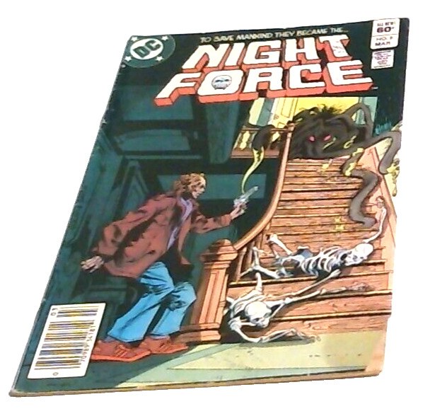 Night force #8 DC comics horror comic book