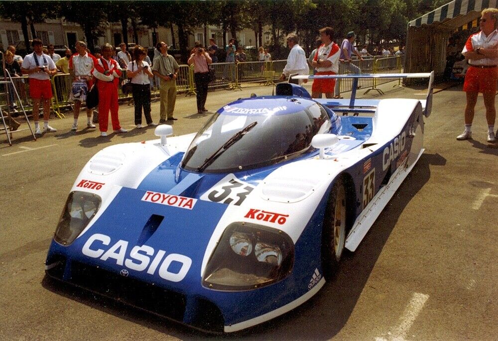 Toyota TS010 #33.  Sekiya, Raphanel, Acheson. 1992 Le Mans. Vintage Photo. G898