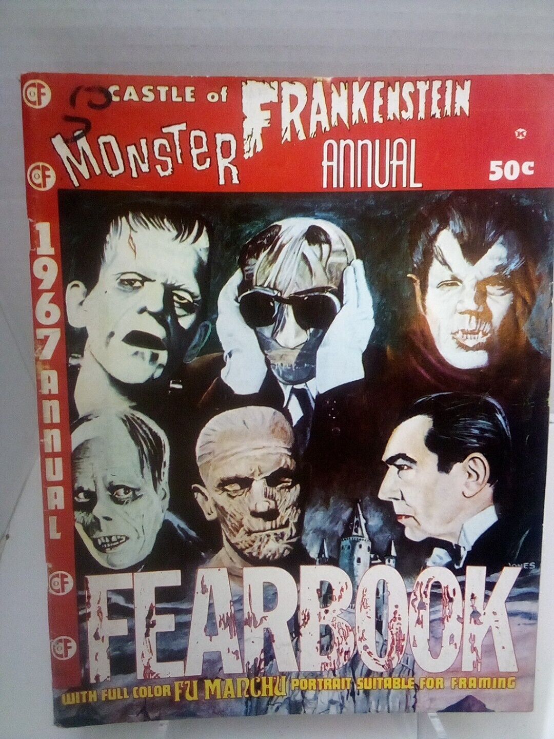 Castle Of Frankenstein Monster Annual 1967 Fearbook