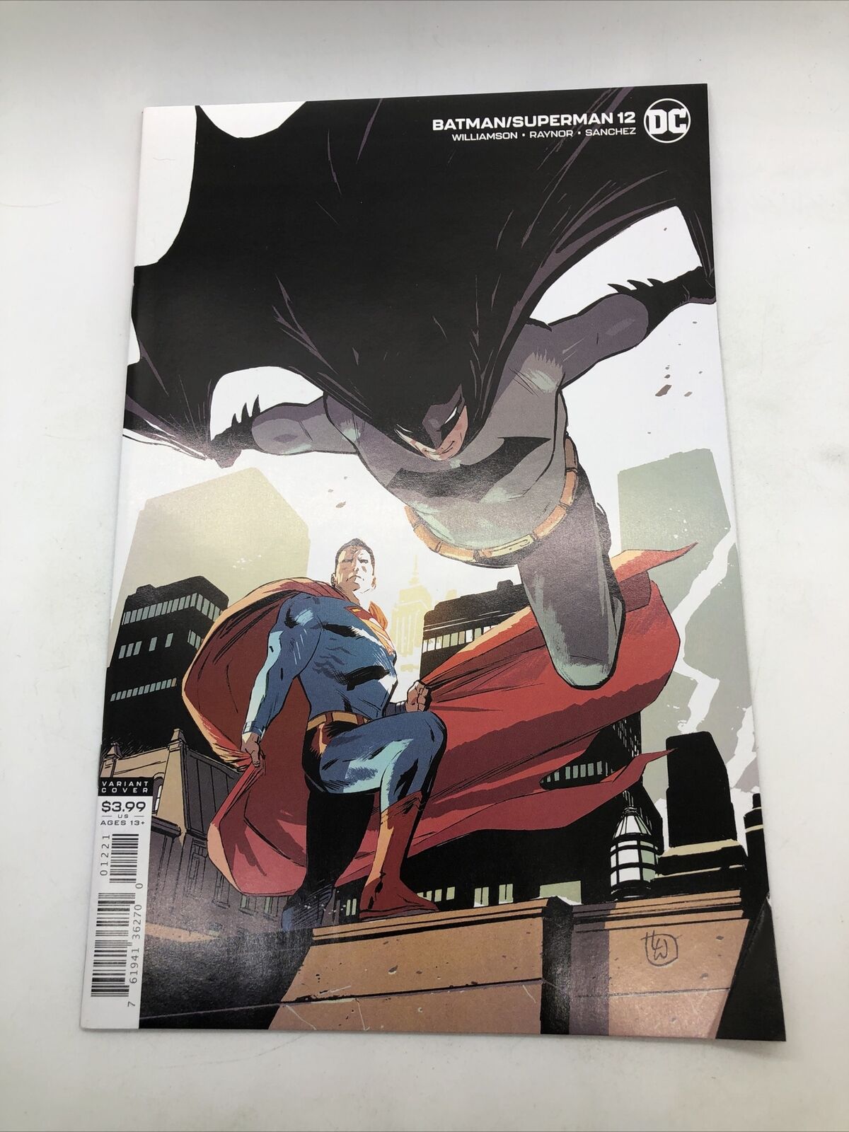 DC Comics Batman / Superman #12 Lee Weeks Variant Cover 2020 Bag & Board