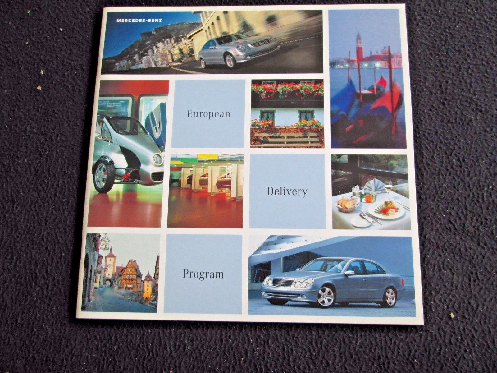 2003 Mercedes Benz European Delivery Brochure SL500 G500 E500 SLK320 CLK Catalog