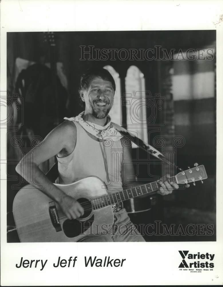 1984 Press Photo Jerry Jeff Walker, singer-songwriter will perform at Parker\'s