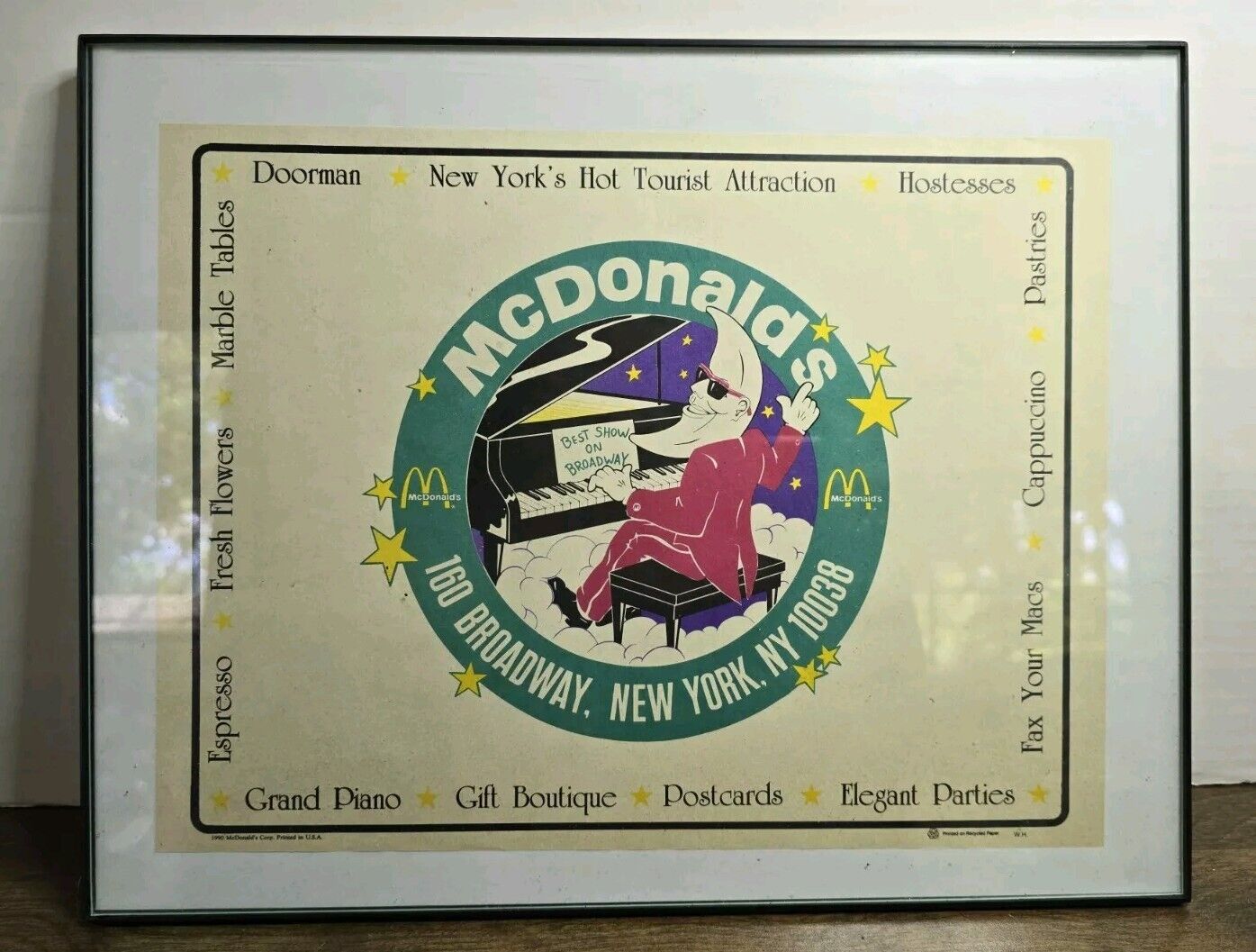 McDonald\'s 1990 Mac Tonight Trayliner In Frame