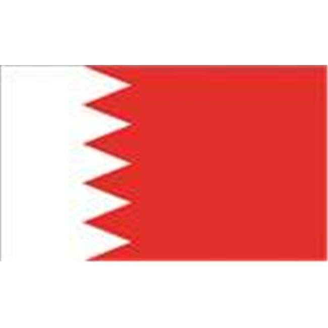 Annin Flagmakers 190515 2 ft. X 3 ft. Nyl-Glo Bahrain Flag