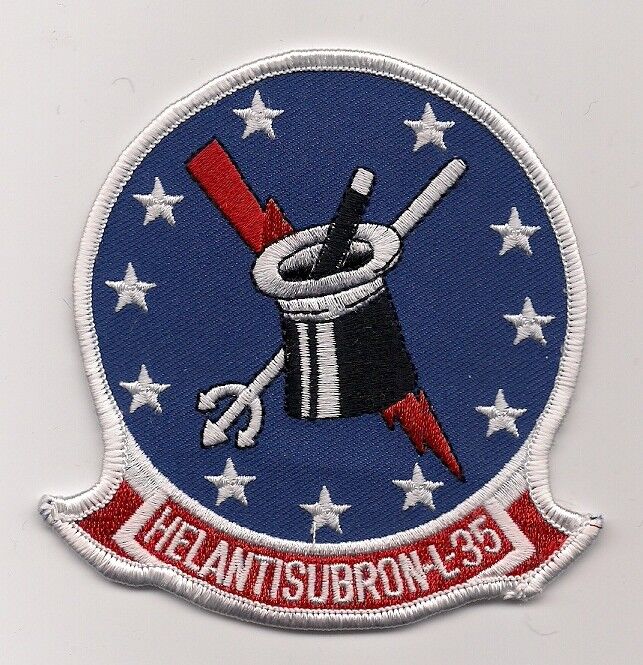 USN HSL-35 MAGICIANS patch SH-2 SEASPRITE HELICOPTER SQN