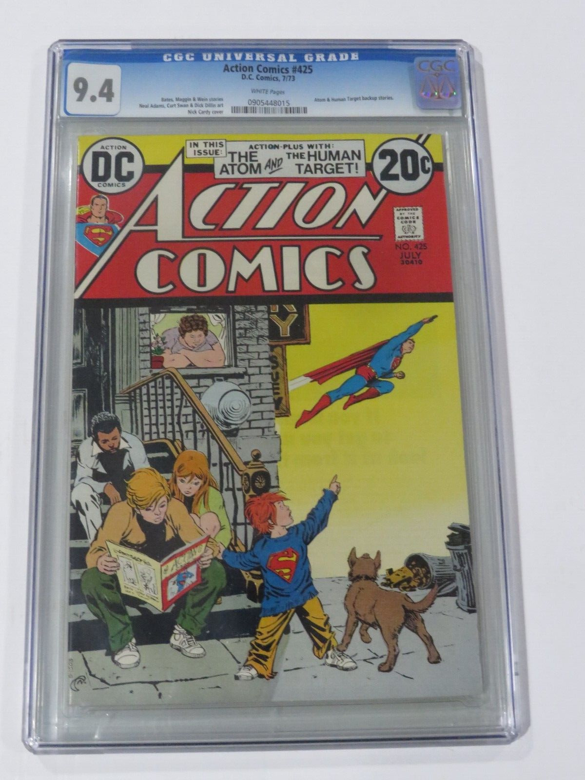 Action Comics #425 & 466 both CGC 9.4  great covers you get both books