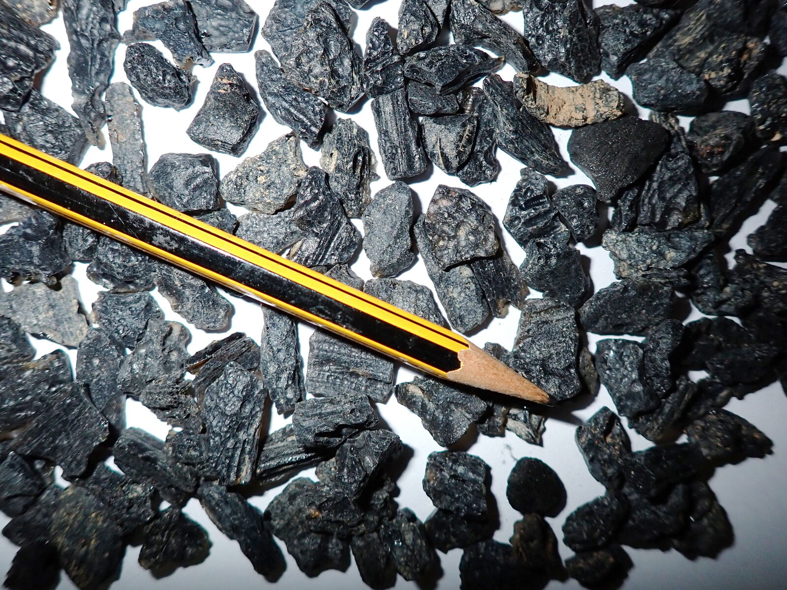 Black Indochinite Tektite Stone 0.1 to 1 Gram Very Small Size Pieces 40 Gram Lot