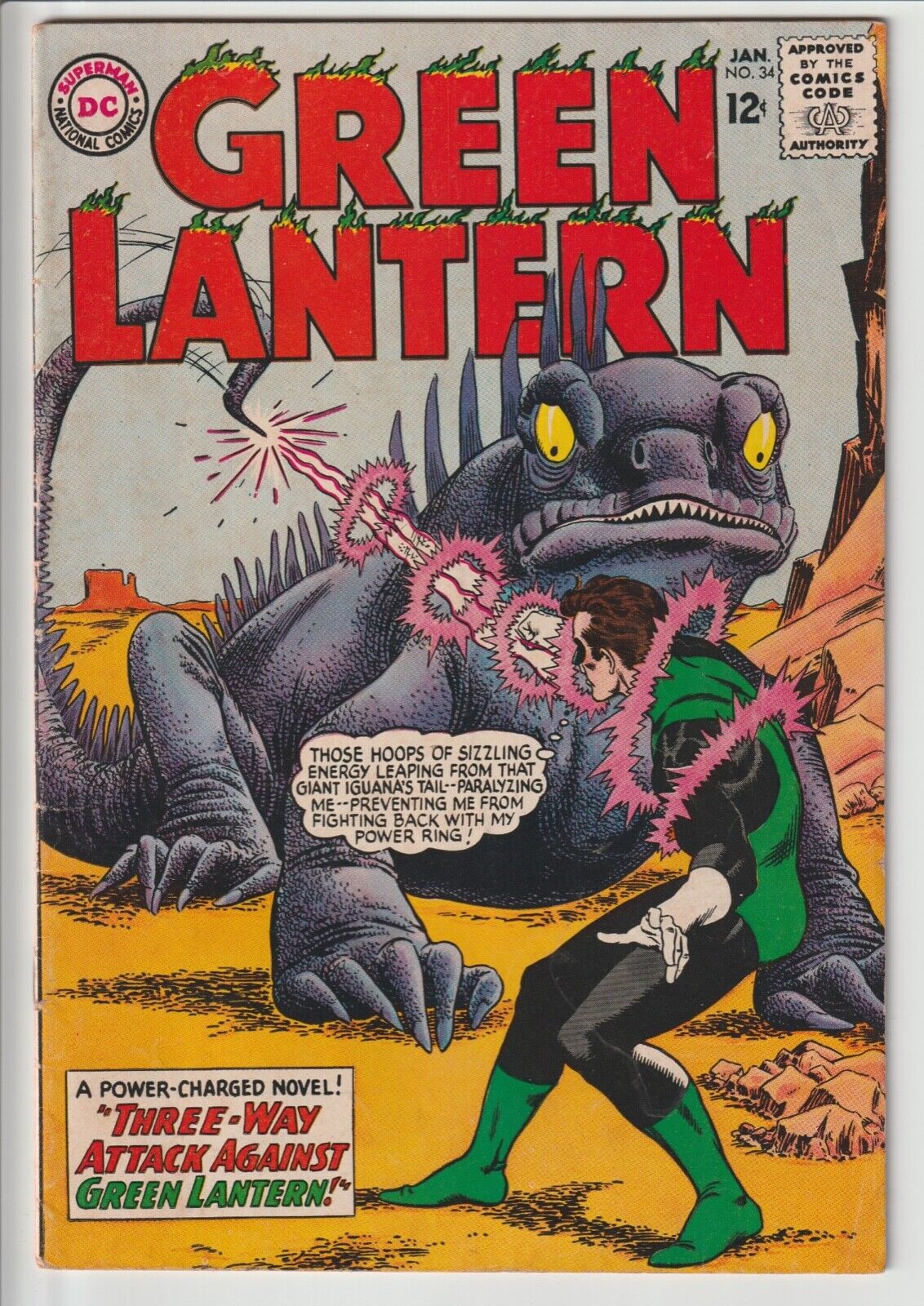 DC Comics Green Lantern #34 (January 1965) - See Pics