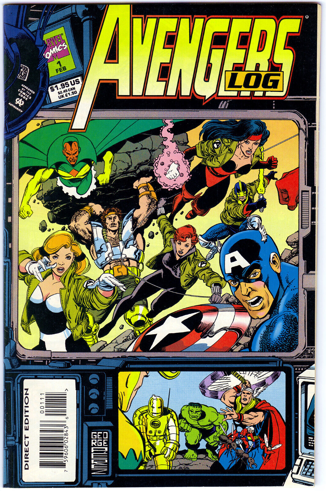 Avengers Log #1 (1993) vf