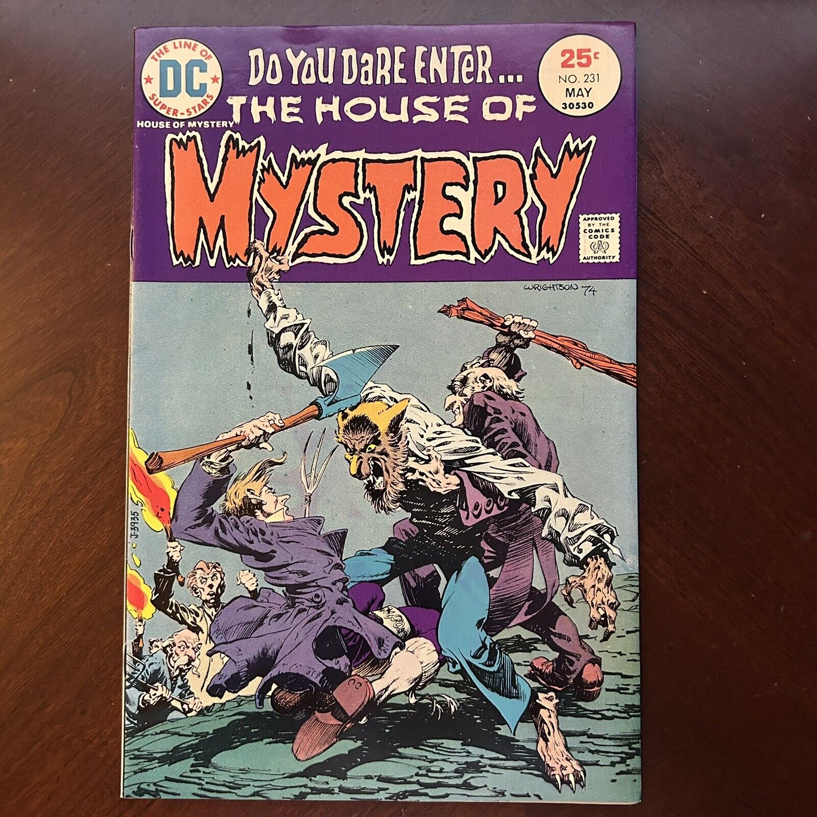 HOUSE OF MYSTERY No. 231 May 1975 DC Comics Wrightson Cover VF