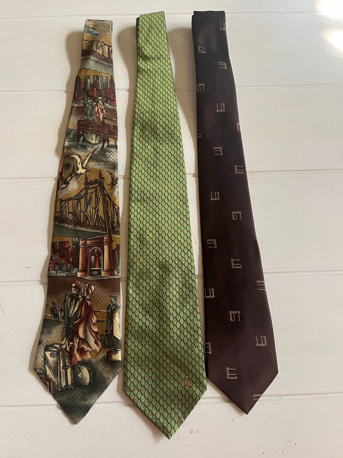 Judd\'s Lot of 3 Excellent Dunhill Ties