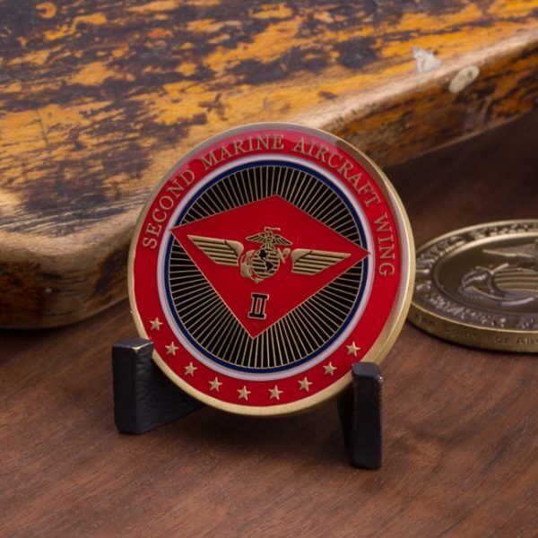 United States 2nd Marine Aircraft Wing Challenge Coin
