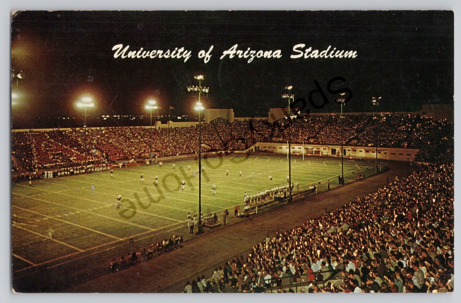 University of Arizona Stadium Tucson Night 1962