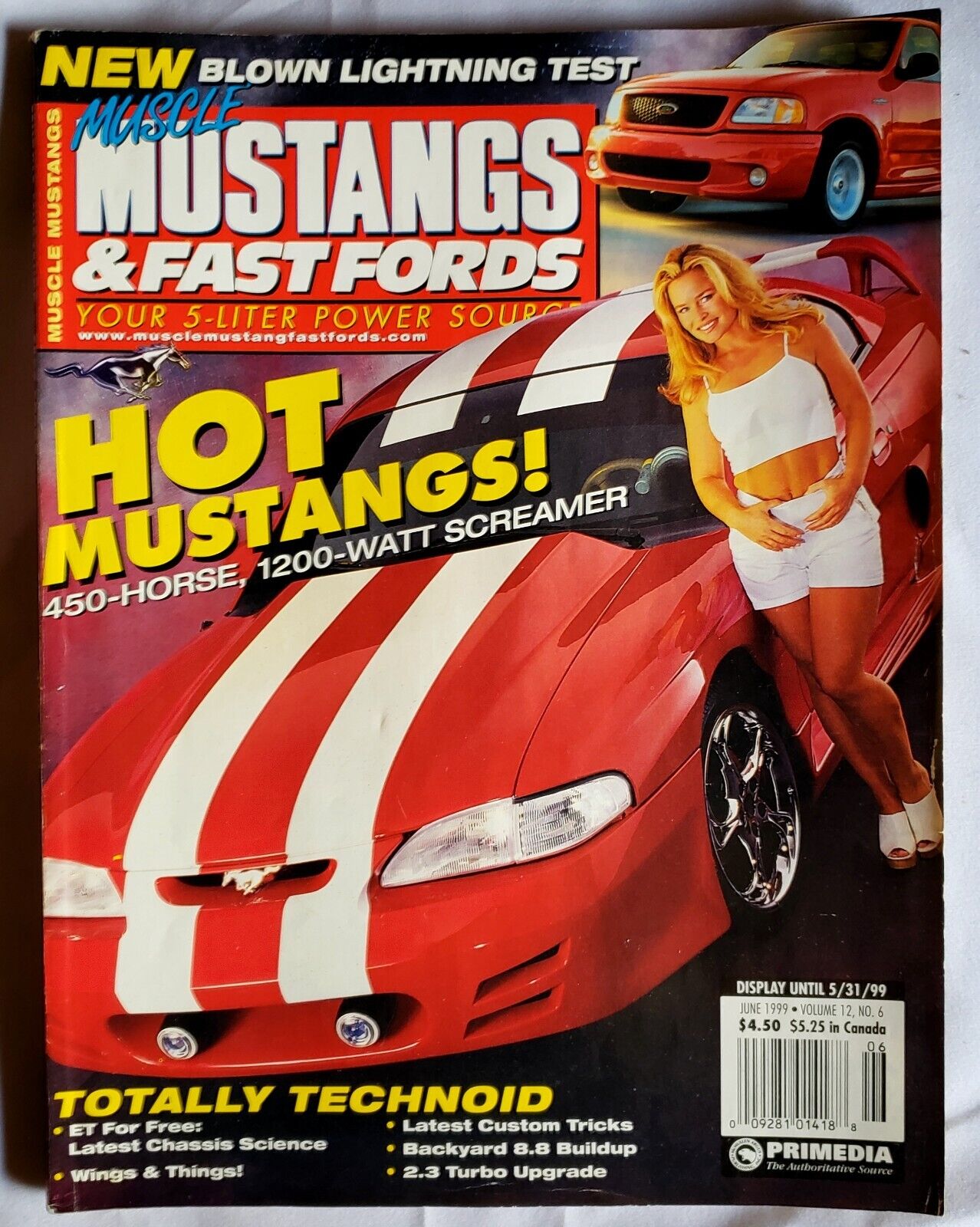 Muscle Mustangs & Fast Fords - 1999 June - Auto Car Performance Magazine