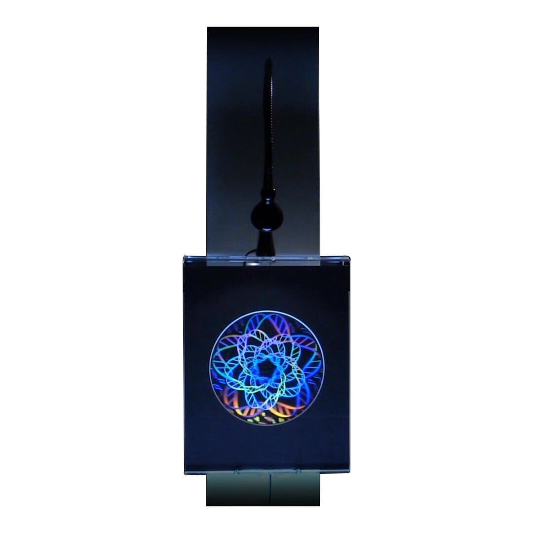 DNA Multi-Layer 2D 3D Hologram Picture LIGHTED WALL MOUNT, Embossed Type Film