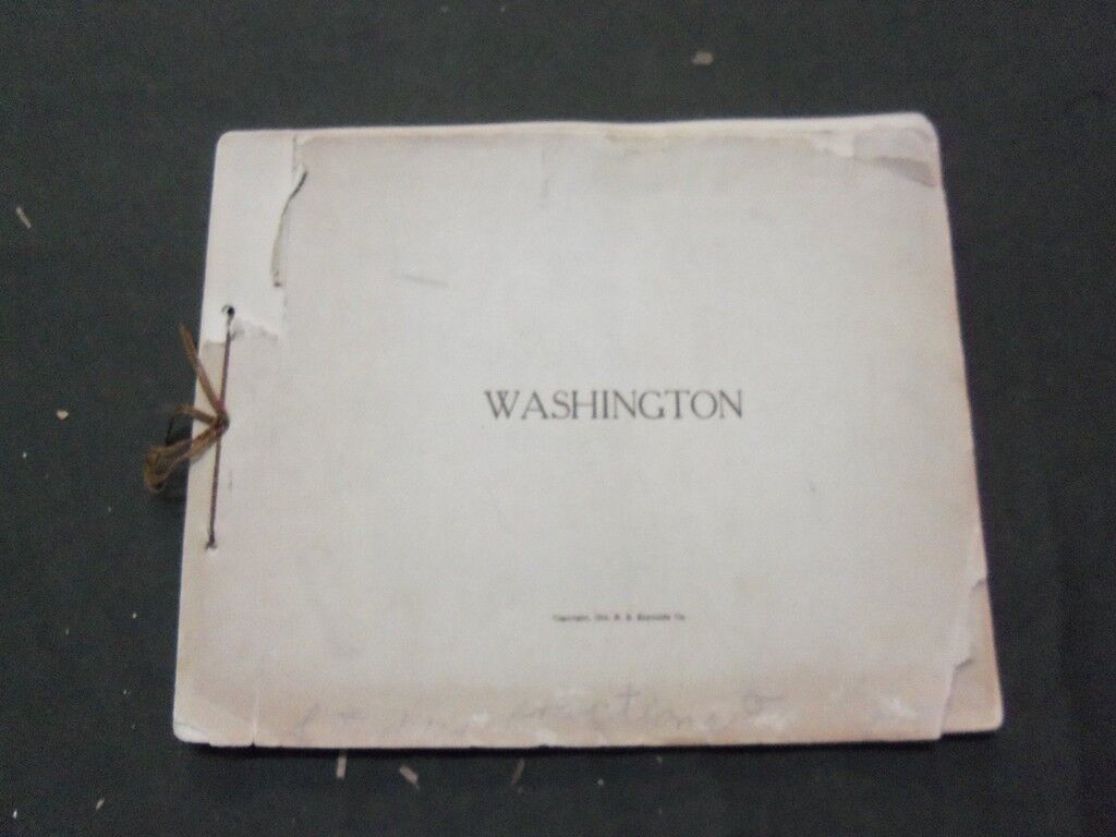 1914 WASHINGTON DC THE NATION'S BEAUTIFUL CAPITAL BOOKLET GREAT PHOTOS - J 5723