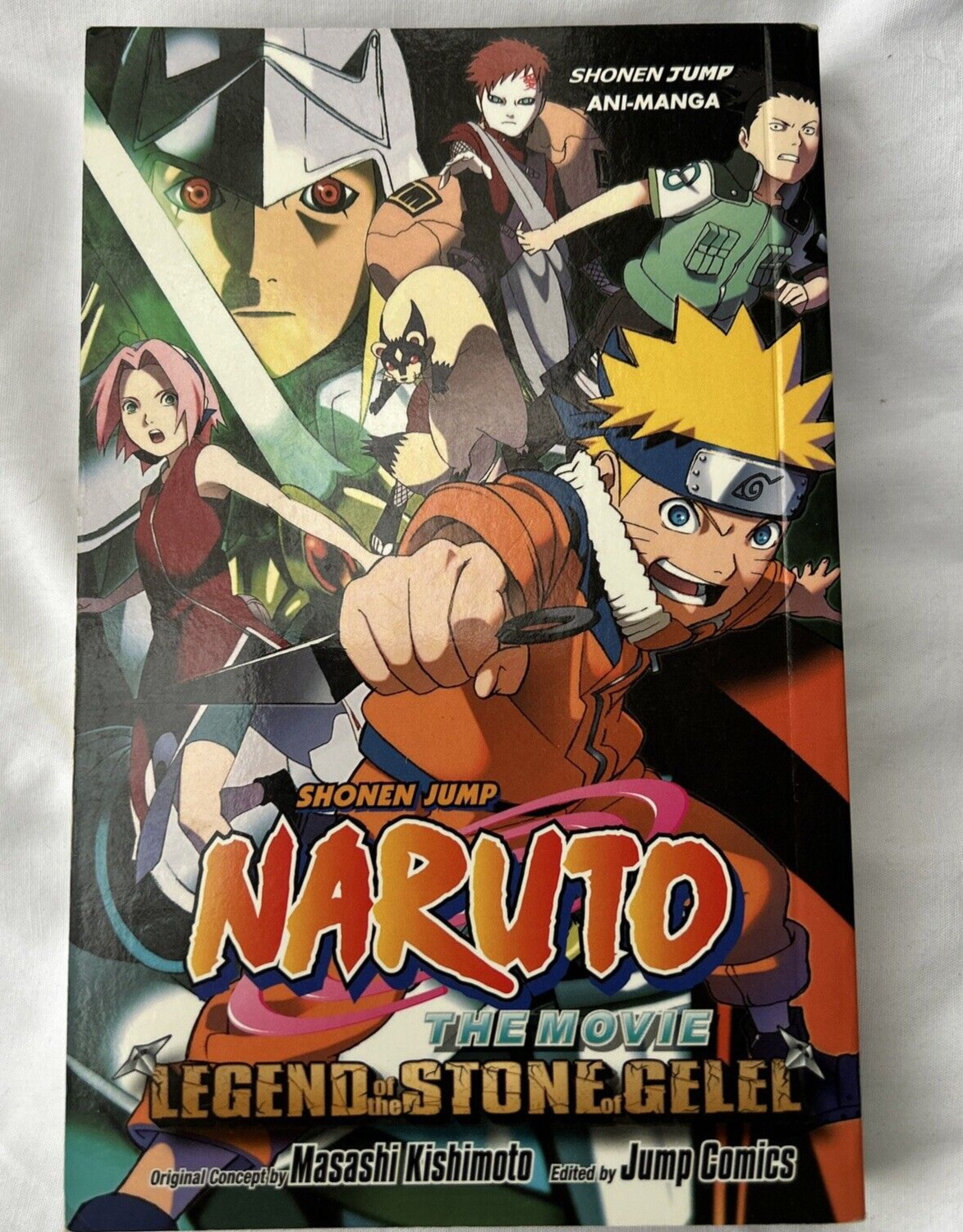 Naruto The Movie: Legend Of The Stone Of Gelel Manga English Graphic Novel