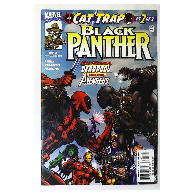 Black Panther #23 1998 series Marvel comics NM+ Full description below [f*