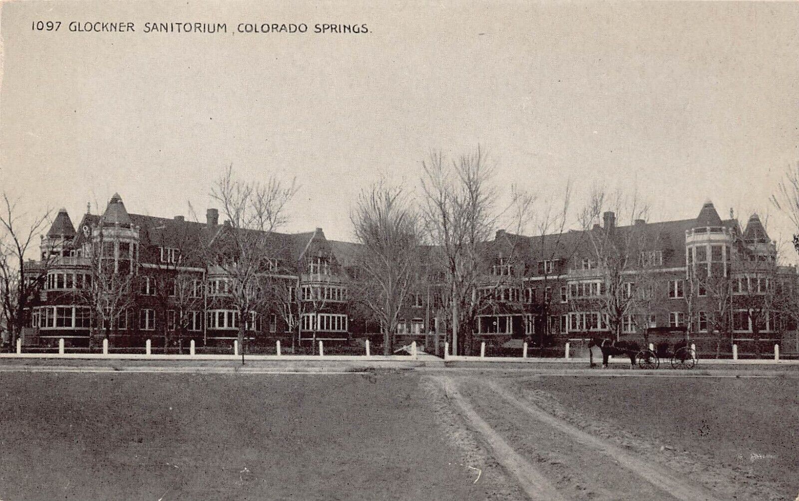 Colorado Springs Glockner Tuberculosis Sanatorium Penrose Hospital Postcard T7