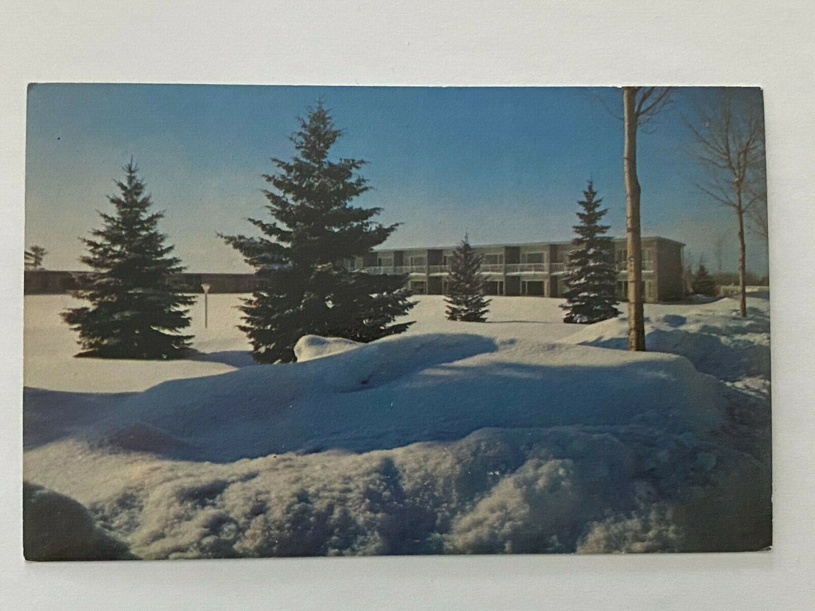 Vintage UNPOSTED Post Card Fletcher Motels Alpena U.S. 23 North Michigan 