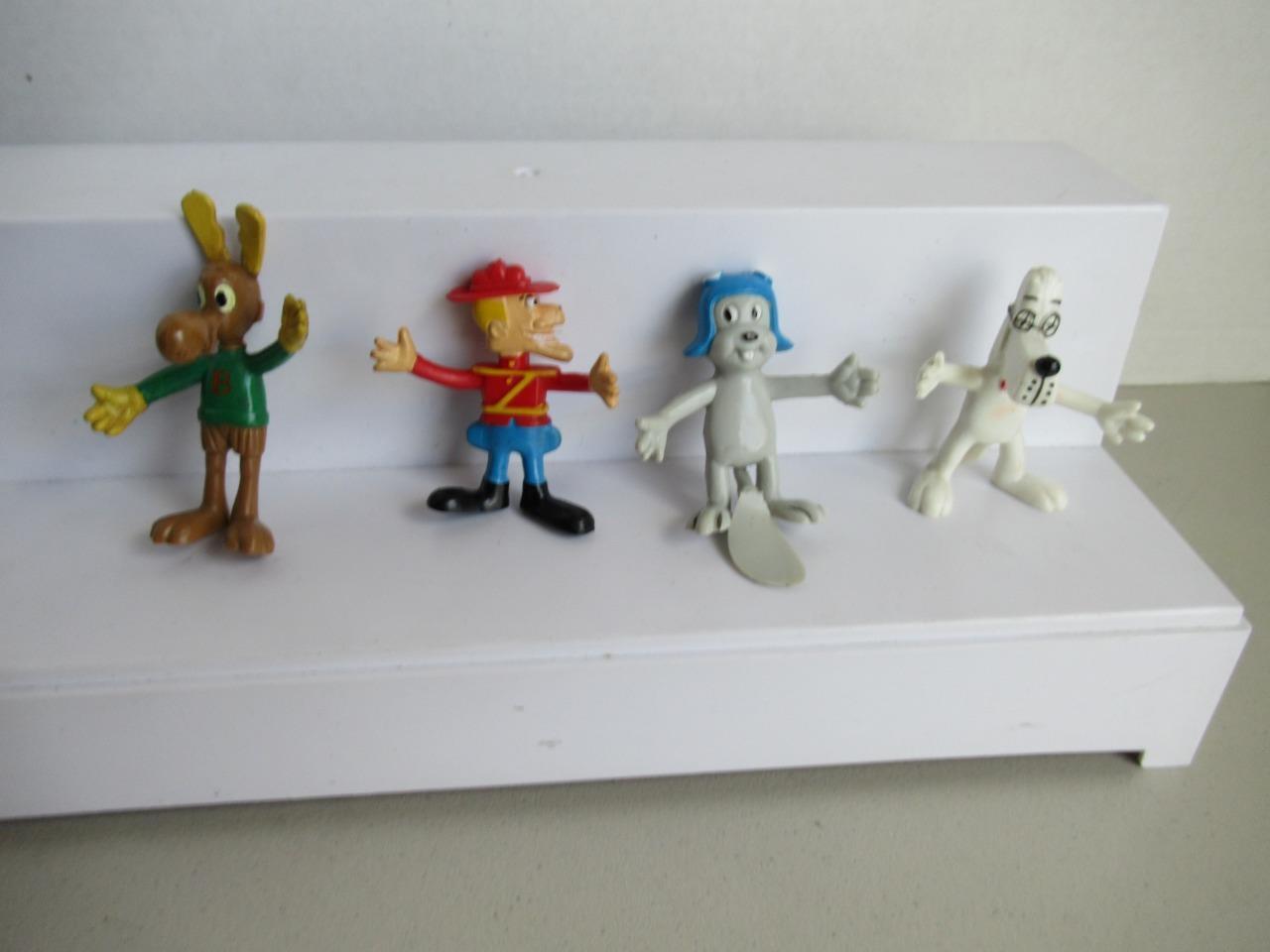 Vintage Jesco Bullwinkle and Friends Mini Figures