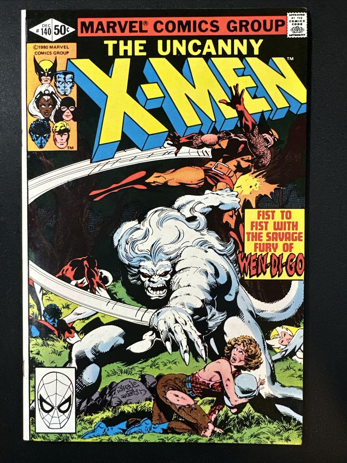The Uncanny X-Men #140 1980 Marvel Comics Vintage Bronze Age Comic Very Fine *A1