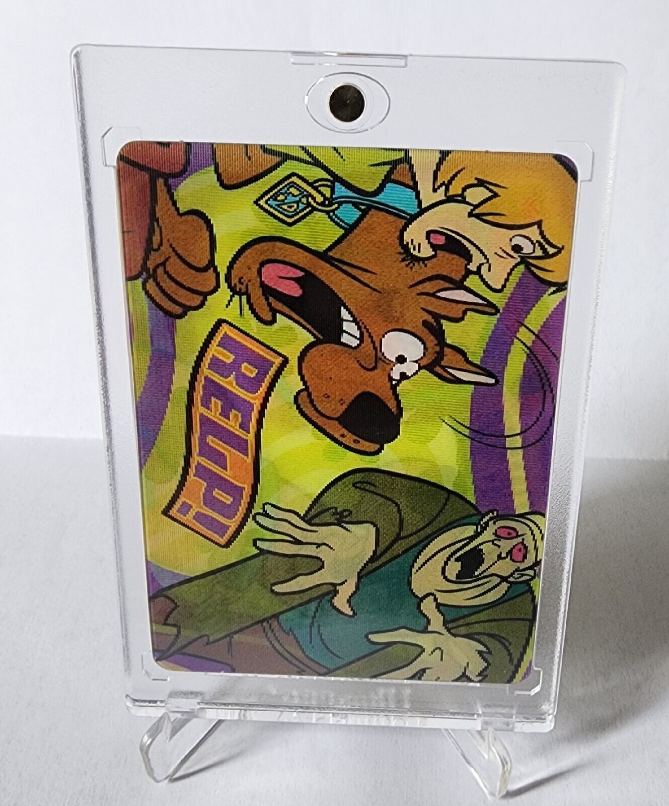 2002 Kelloggs  Scooby Doo, Shaggy RELP.Lenticular.3D Card Rare