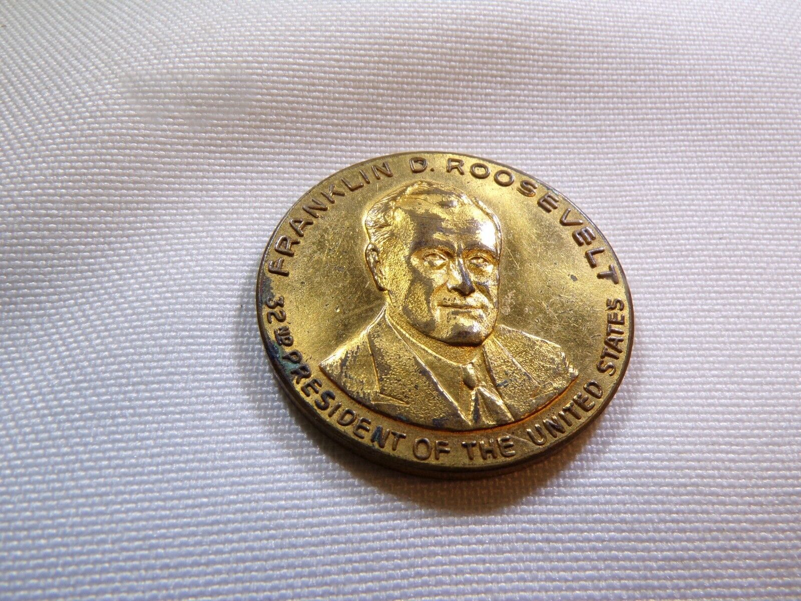 RARE FDR US President 1933-1945 Capital Commemorative Coin (3362)