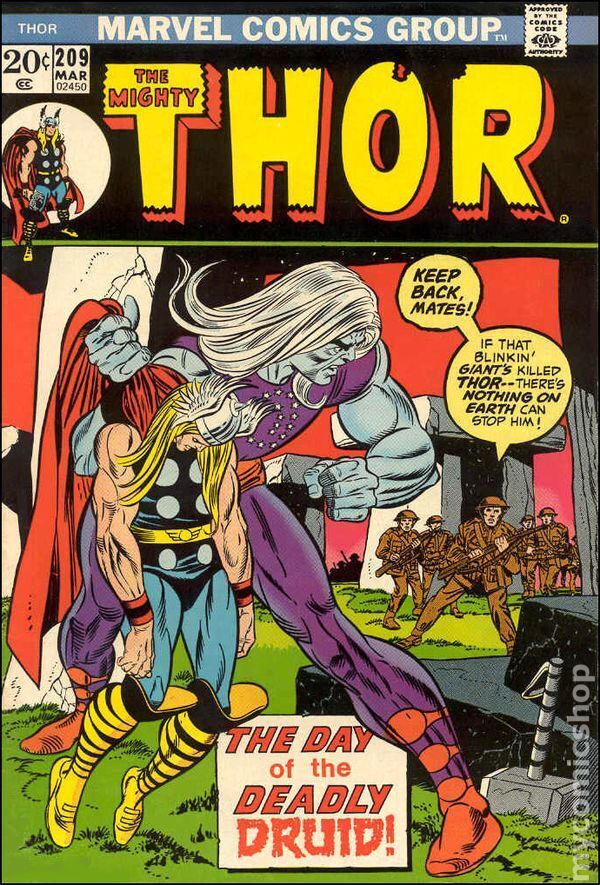 Thor #209 FN- 5.5 1973 Stock Image Low Grade