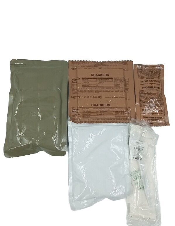 A-Pack Reduced Sodium MRE Emergency Meal - 12 Meals No Flameless ration heater