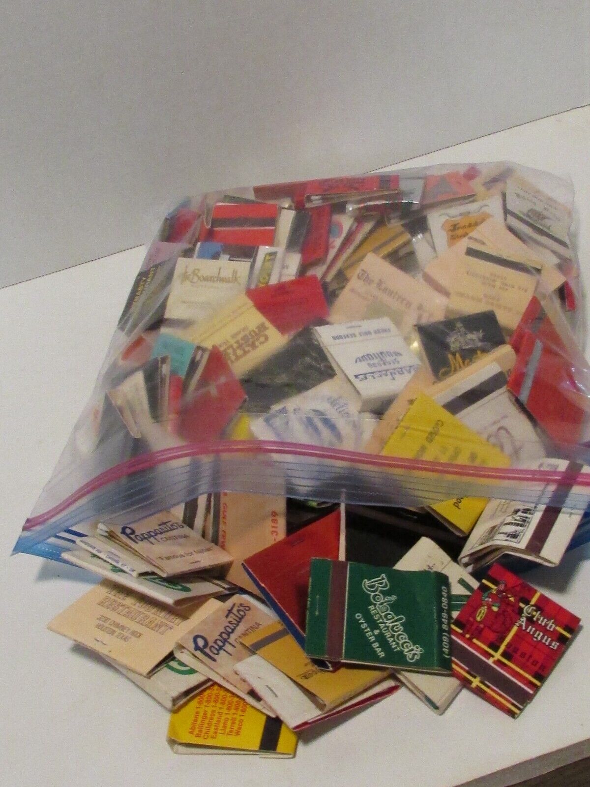 120 Plus Average Matchbooks with some Duplicates