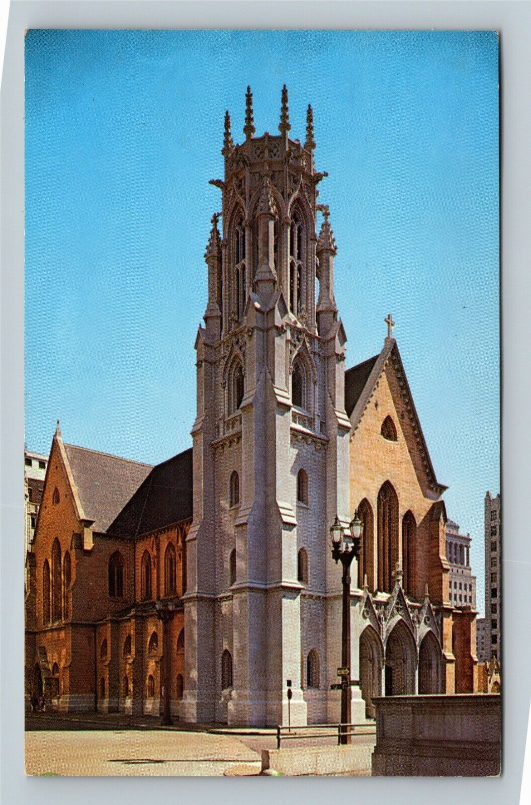 Christ Church Cathedral, St Louis Missouri Vintage Postcard