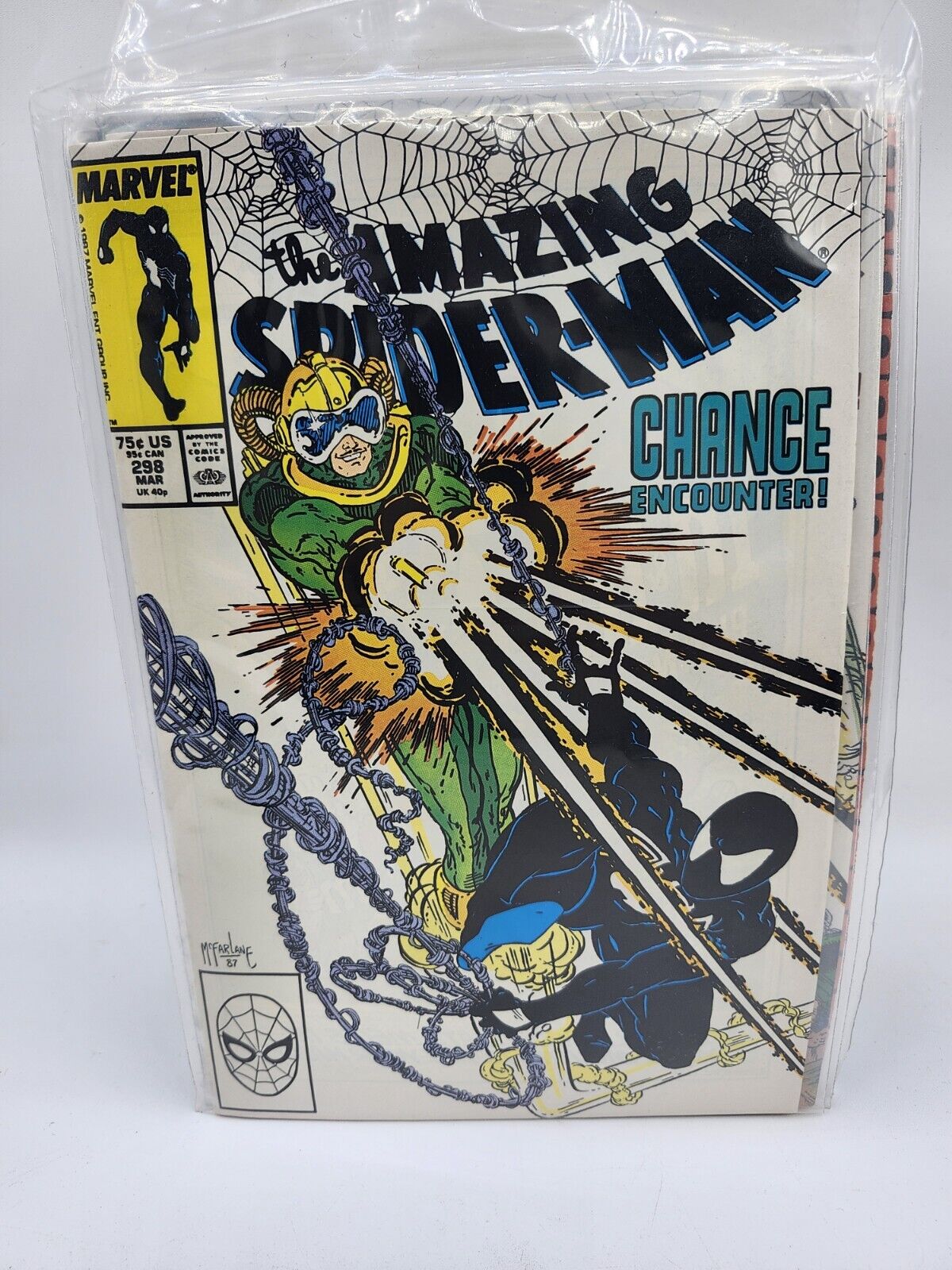 Amazing Spider-Man #298-299; Marvel NM 1st McFarlane ASM Venom/E. Brock Cameo