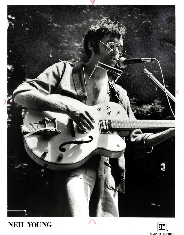 Neil Young 1970s publicity photo