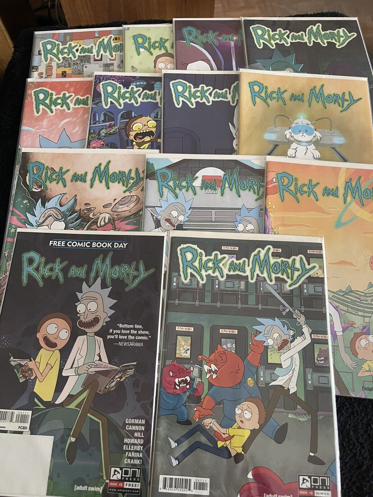 Rick and Morty giant lot complete Vol 1 many more