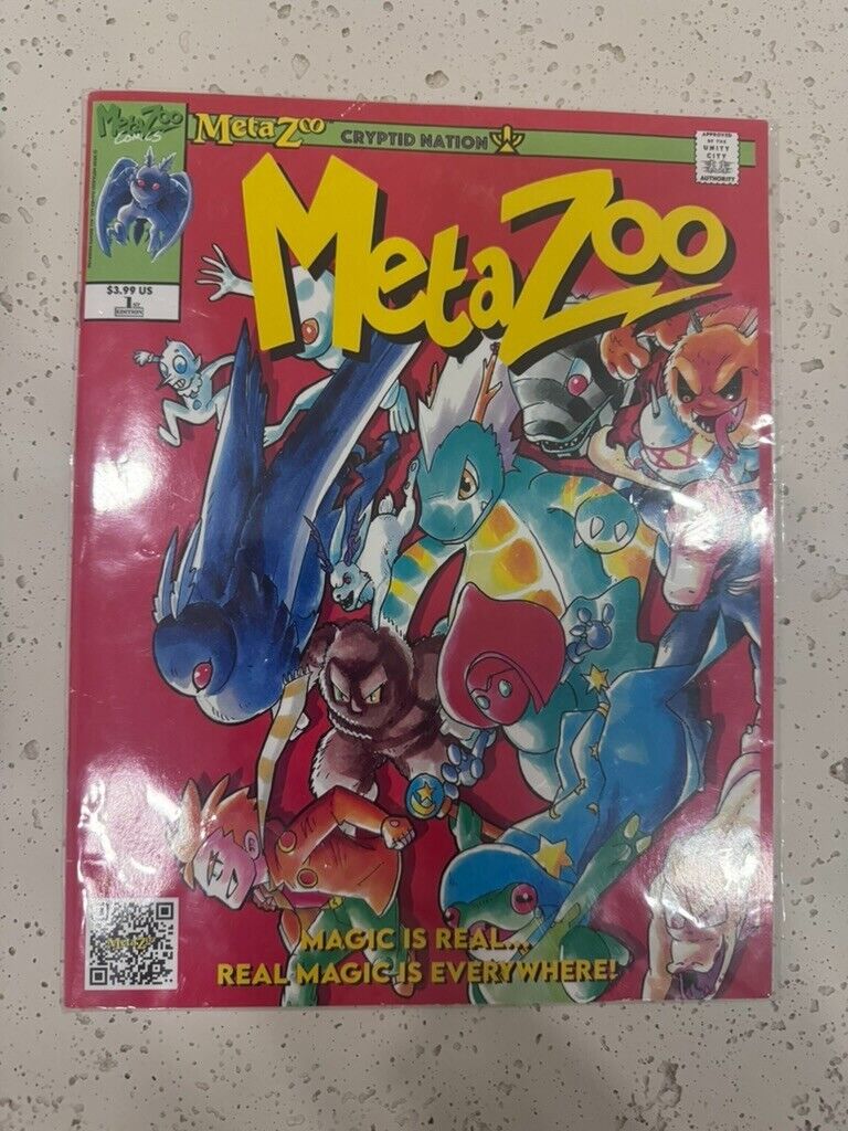 BRAND NEW AND SEALED Metazoo Cryptid Nation Chapter 1 FIRST PRINT MAGAZINE /1000