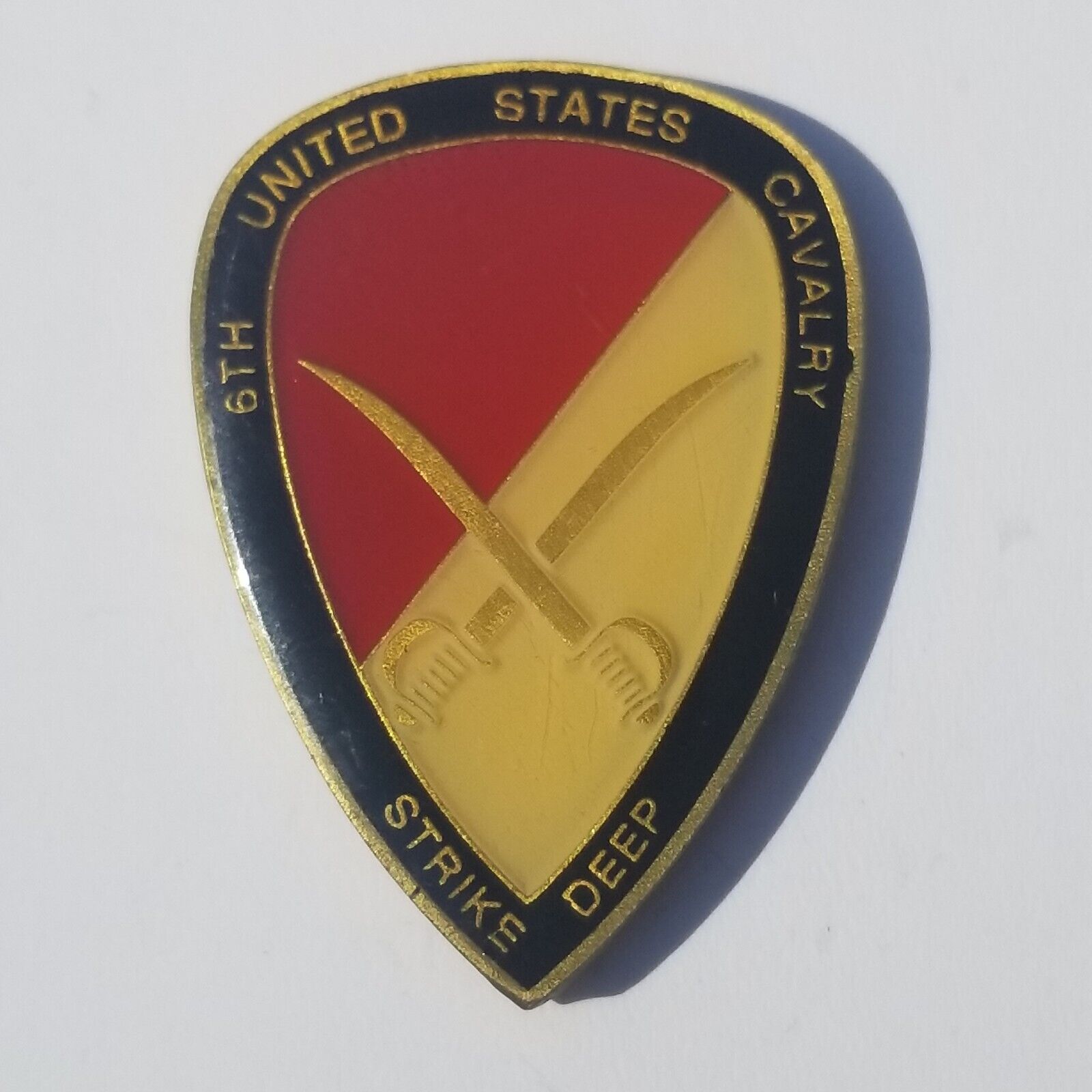 6th UNITED STATES CAVALRY (6) - COMMAND SERGEANT MAJOR CHALLENGE COIN 2\