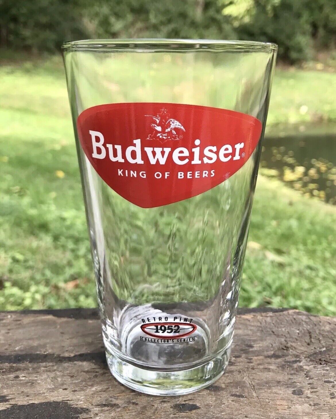 BUDWEISER 1952 Collector\'s Series Retro Beer Pint Glass