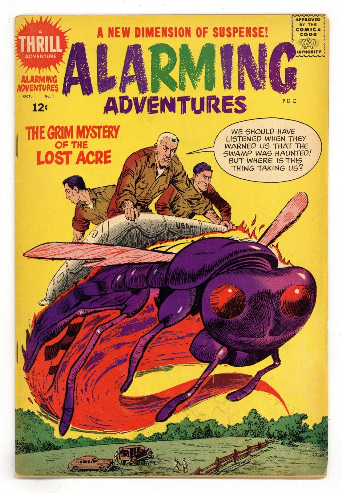 Alarming Adventures #1 GD/VG 3.0 1962