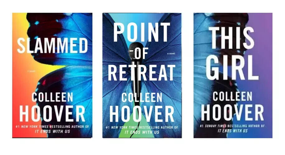 NEW Paperback  Slammed Series 3 Books Collection Set By Colleen Hoover