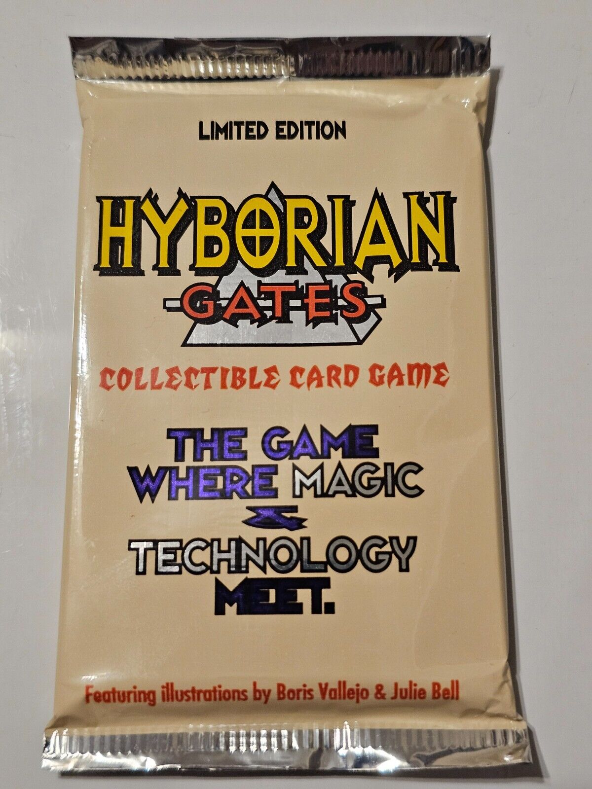 1995 Hyborian Gates CCG Limited Edition Booster Pack Sealed NEW