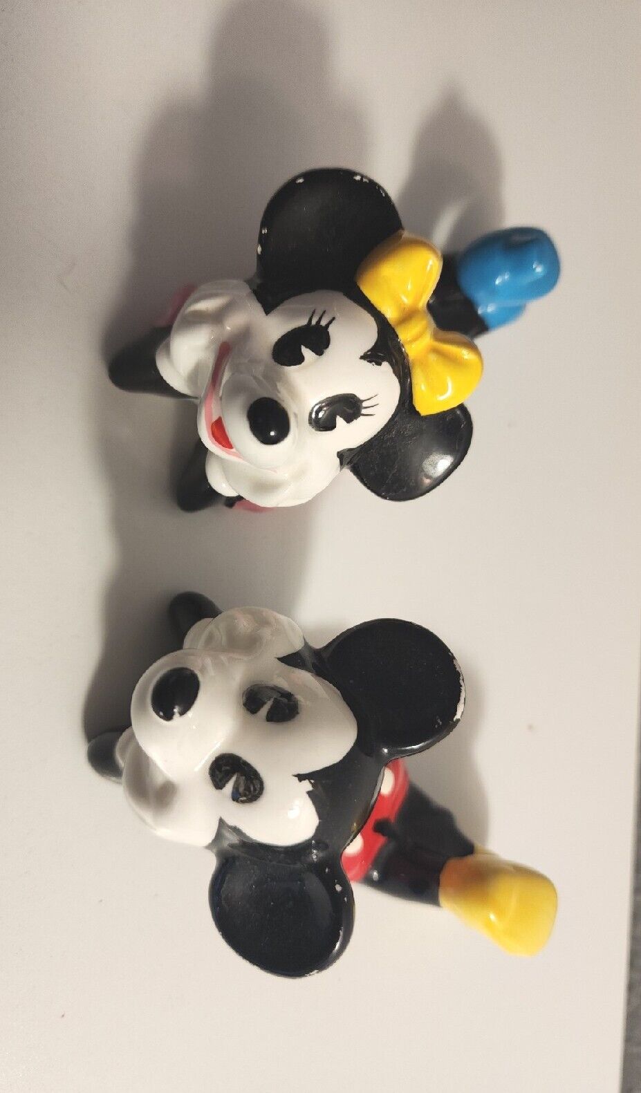 Rare Vintage Mickey & Minnie Ceramic 4\