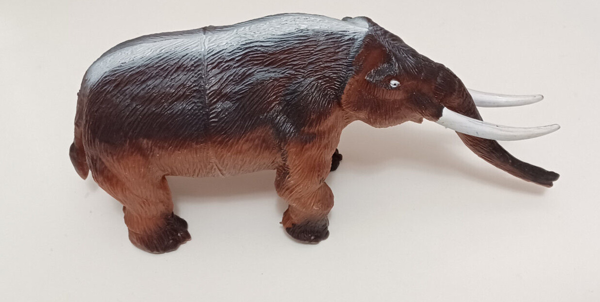Imperial Rubber Mammoth 1989 China Prehistoric Mammal Figure